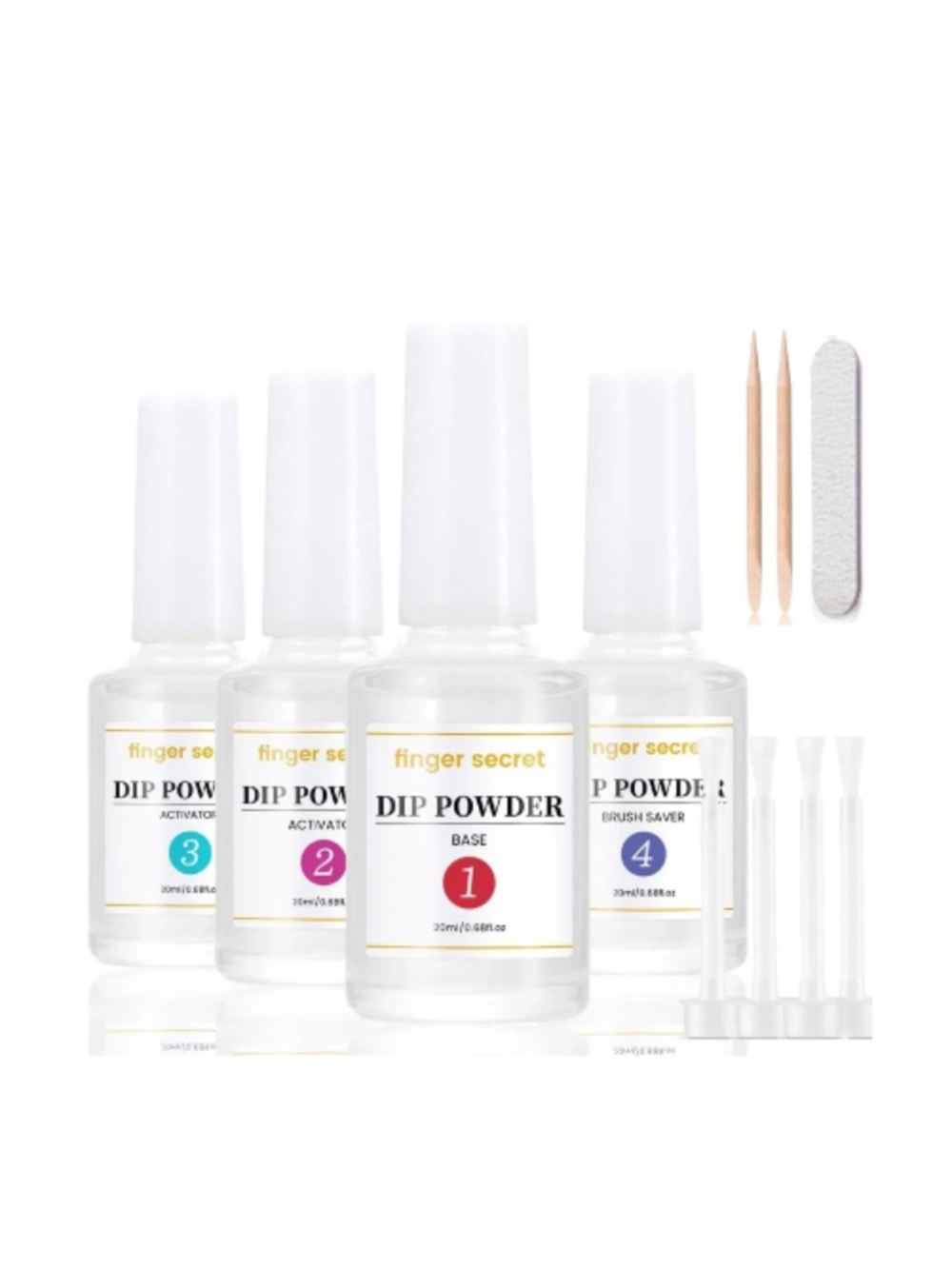 Finger Secret Dip Powder Liquid Set